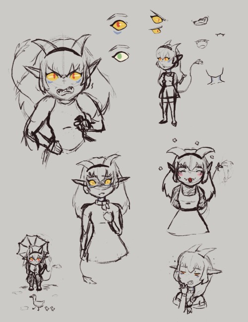 Early Sketches Of Oliviers Original Design. This Design Of Olivier Does Have A Few Appearances With Her