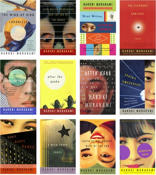 Get Haruki Murakami Vintage Books Background
