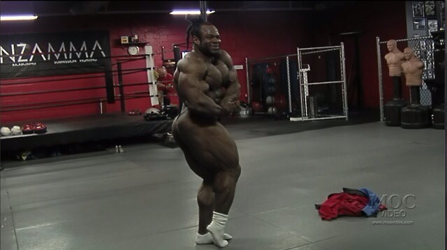 My current avatar plus another of Kai Greene. He no longer looks human and I’m