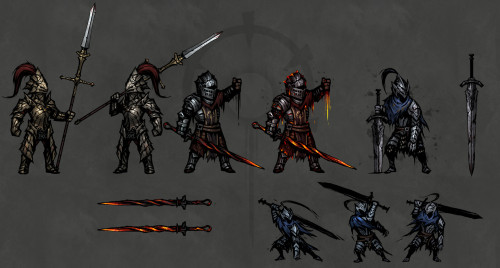 wearepaladin: Darkest Dungeon—Dark Souls Skin MOD by lei wu