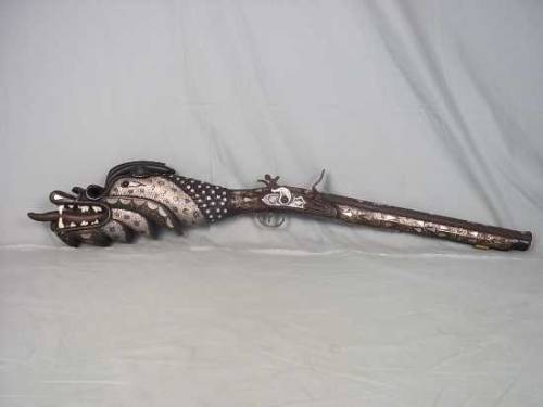 1870’s tribal Javanese flintlock musket