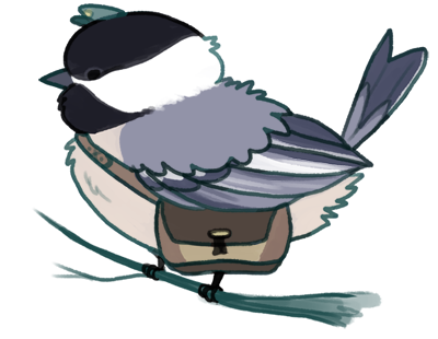 thebirdfeeder:arrivin’ at your bird feeder,delivering your mail. 
