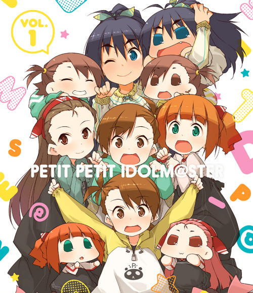 ぷちます! -PETIT IDOLM@STER- 1 -BD-
Package
Design & Art Direction : 近藤ひろ（草野剛デザイン事務所）