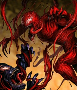 youngjusticer:  When symbiotes collide. Carnage