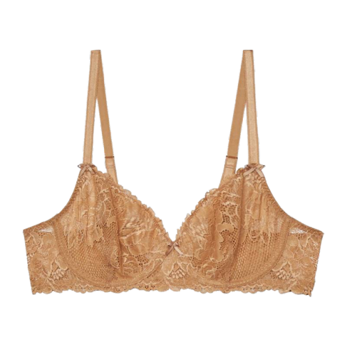 transparent-lingerie:savage x fenty unlined lace bracolors from top left to bottom right: bare, rose