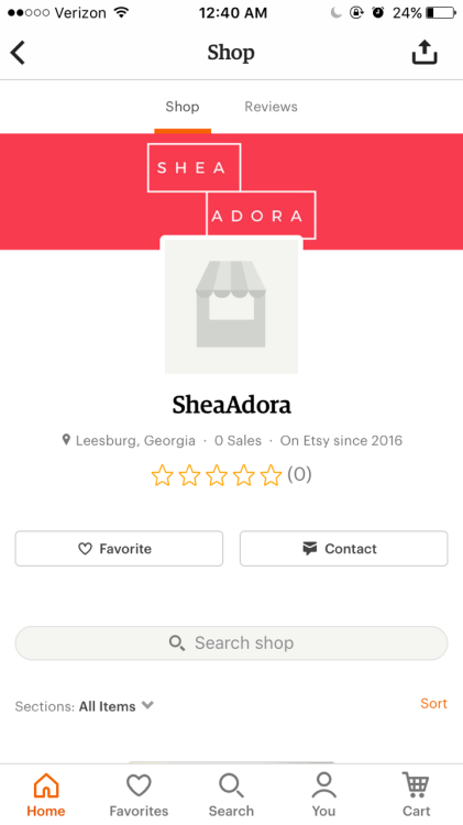 sincerelyadora: I started my first business on October 22, 2016 on etsy named Shea Adora. I sell whi