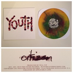 rhiwion:  Citizen - Youth | 3rd Pressing - Red/Green/Gold Starburst /1040 | Run For Cover Records #citizen #youth #vinyl #vinylcollection #recordcollection