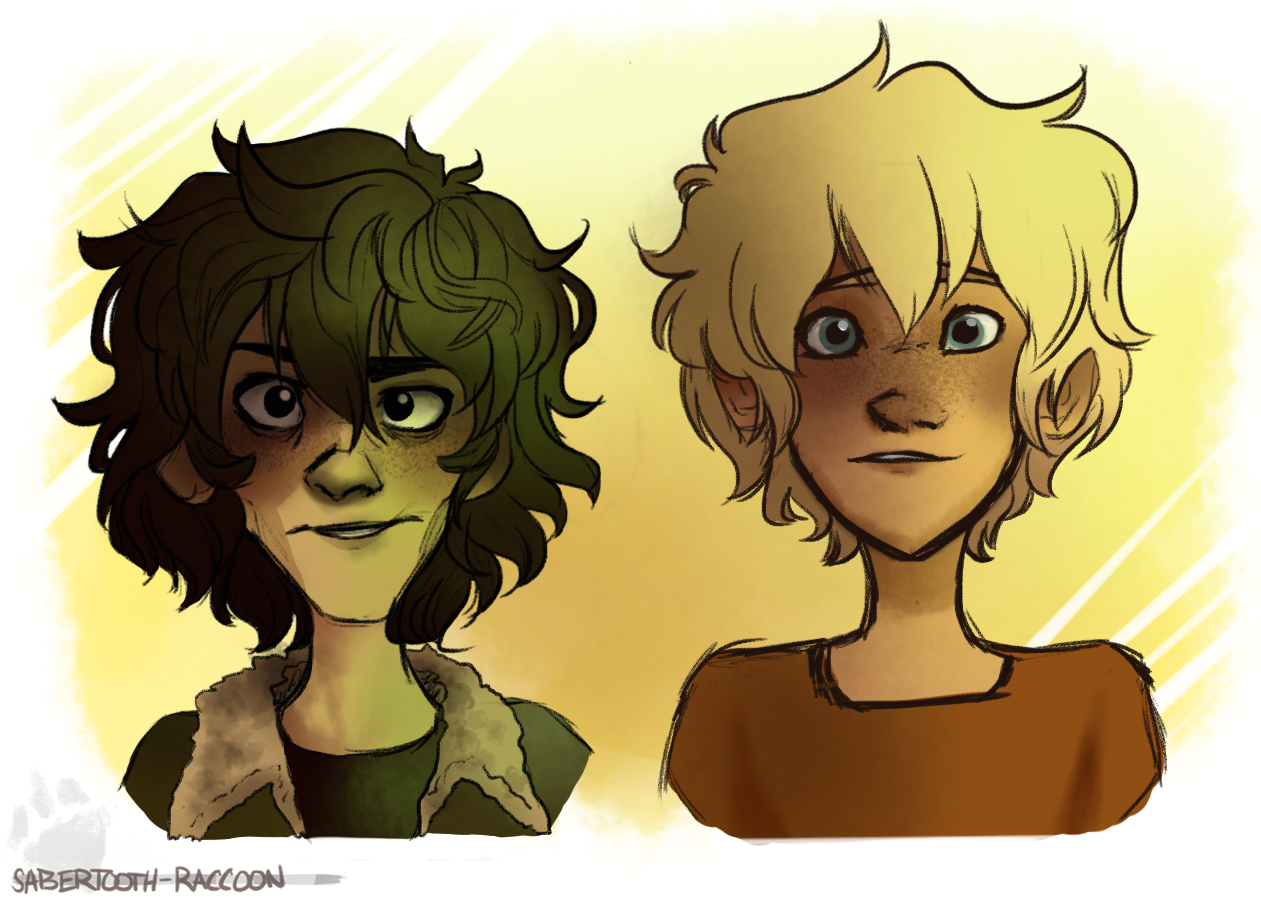 sabertooth-raccoon:   Stop acting so flustered around each other, guys, you’re