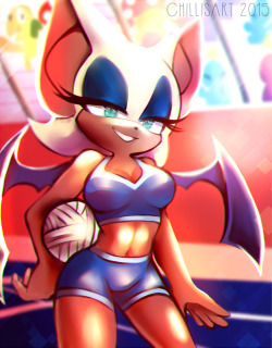 chillisart:  so rouge is in the new 2016 olympics game….. its about time 