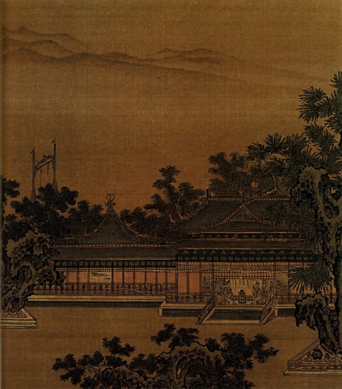 Burning Incense in the Secluded Hall, unknown artist, Ming Dynasty