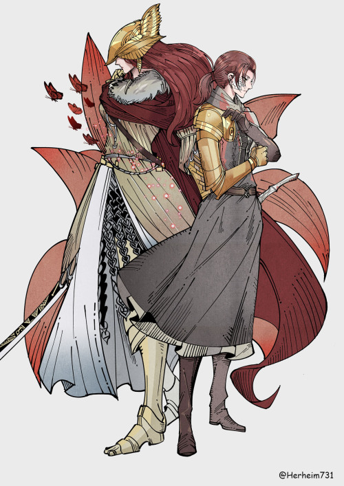 A Collection Of My Recent Elden Ring Artwork. I Do Love The Game So Much And The Way Its Characters Tell