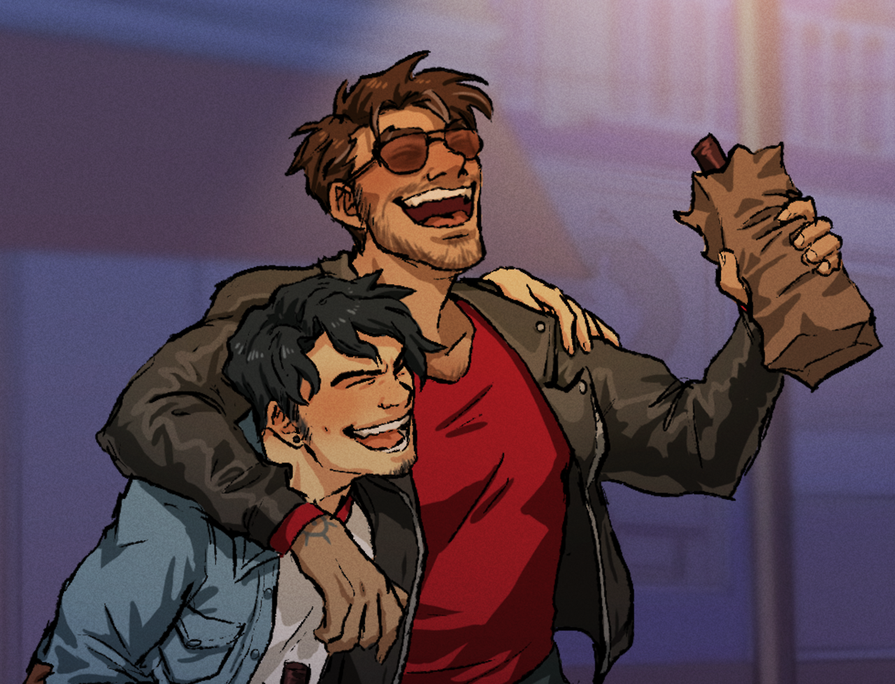 zaku-doodles: What have I been doing this past week? Oh, yno, just crying over a