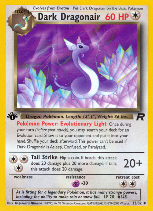 chipsprites: Dark Pokémon in the Pokémon TCG