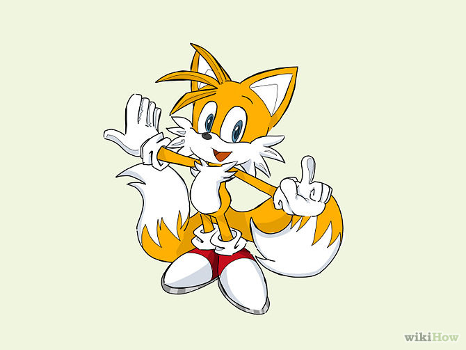 4 Ways to Draw Sonic Characters - wikiHow