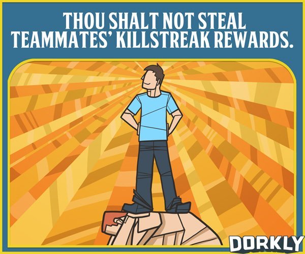 dorkly:  The 10 Commandments of FPS Multiplayer (part 1) ☼ ☼ ☼ [See more