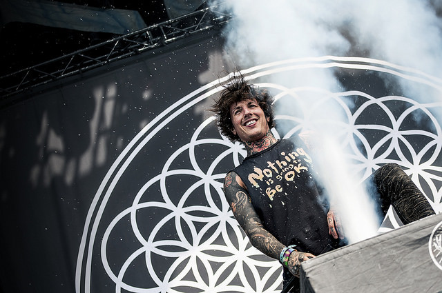 i-w0nt-fade-away:  Bring Me The Horizon - Bråvalla festival 2014-06-26 by Effie