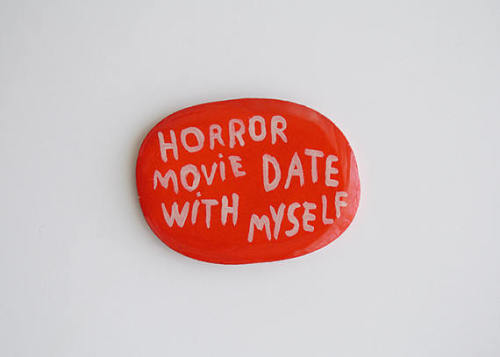 littlealienproducts: Horror Movie Date W/ Myself by ivonnabuenrostro