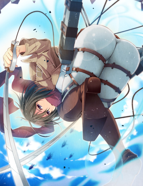 Attack on Titan Illustration by ゆづきん