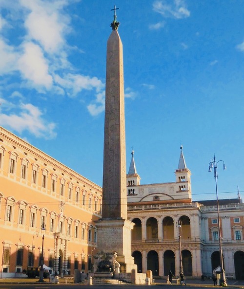 Piazza San Giovanni in Laterano, Roma, 2019.