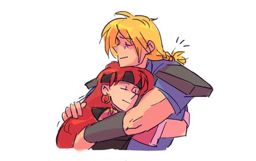 anxioussailorsoldier:I always wondered how gourry kept his hair so long as a swordsman! It’s probabl