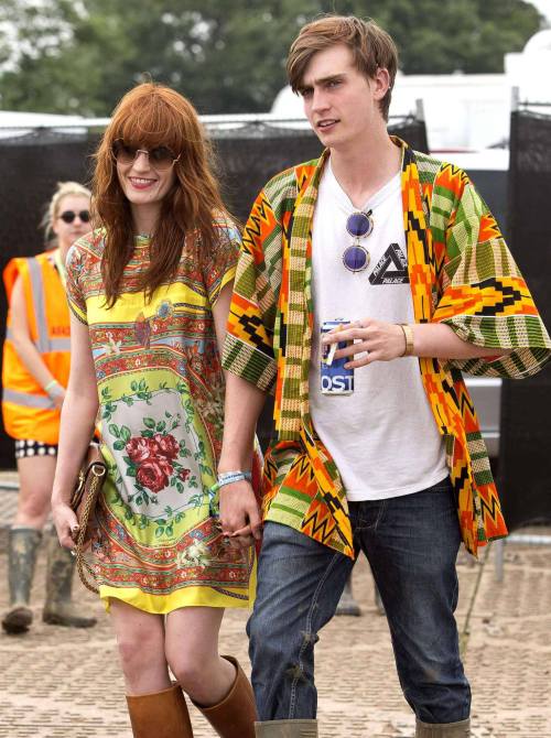Florence Welsh Glastonbury Festival Style