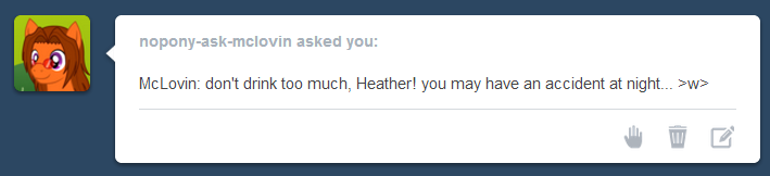 nopony-ask-mclovin:  ask-heathersweetfeathers:  …………………… &gt;w&gt; 