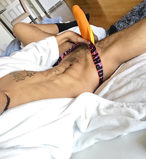 sofuc-inwhet:  Walking around the house in my lovely’s underwear👬