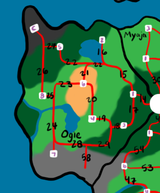 Myra Pokemon — Myra Maps! 1)The basic boring map 2)Heca Map!...