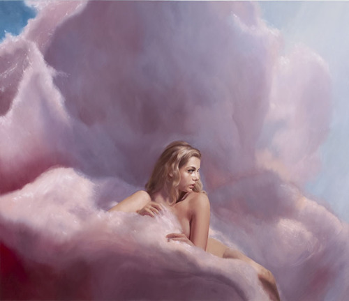 ART: Cotton Candy Cloud Oil Paintings by Will Cotton Will Cotton&rsquo;s oil paintings of sugary