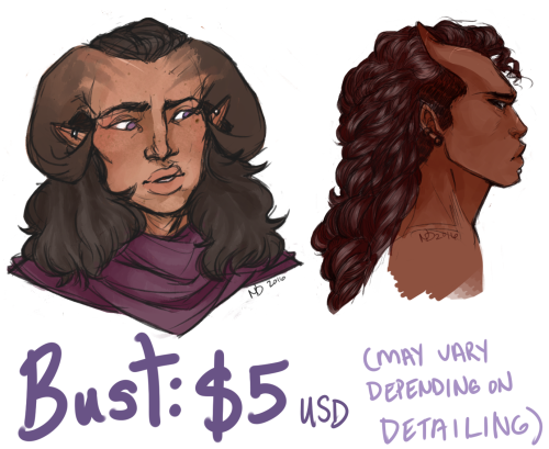 nemonedraws: nemonedraws: Commissions are officially OPEN! Contact me through tumblr OR send an e-ma