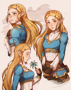 clivenzu:  A page of Zelda ☀️🌱  My Twitter 