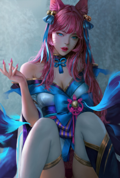 Ahri J.Won Hanwww.artstation.com/artwork/8e0KZG 