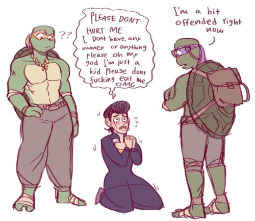 notanotherjojoblog: my-art-is-trash-but-its-cool: Josuke Higashikata encounters the most terrifying 