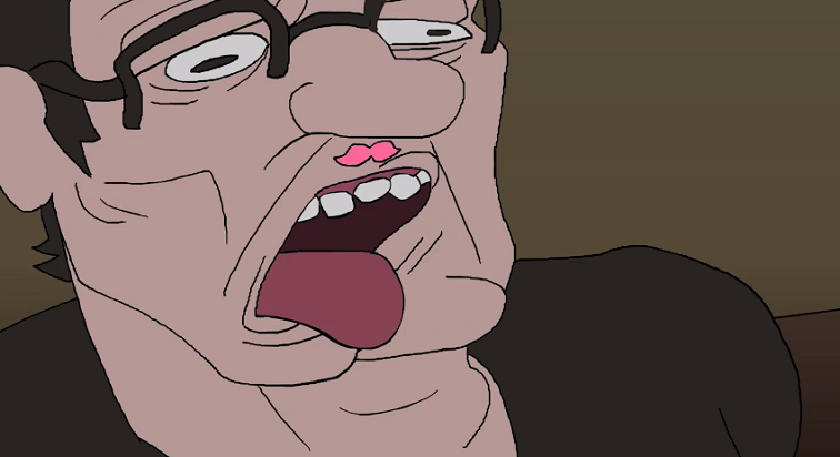 tealrallythong:  lol i really like the new animator doing the thing 