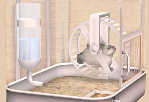Baby Rabbit Cage For The Sims 2