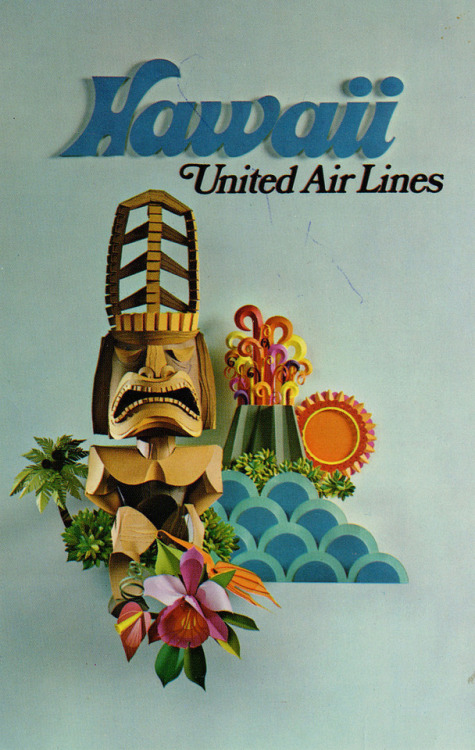 forever70s: c86: Hawaii United Air Lines 1974