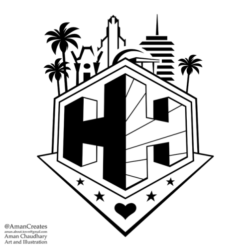 I designed the seal for @heartofhollywoodla..It’s the new initiative from #LACityCouncil Membe