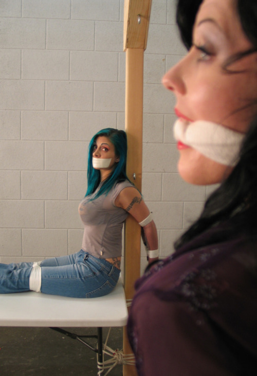 bondagehedgehog:Loren Chance and Mary Jane Green tight shit