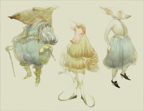 Adoptables - Fancy Pigs Please bid here <3 If you enjoy my work, please consider donating..!  &md