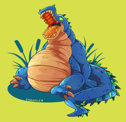 chocodile:  Commission for questionable_salsa