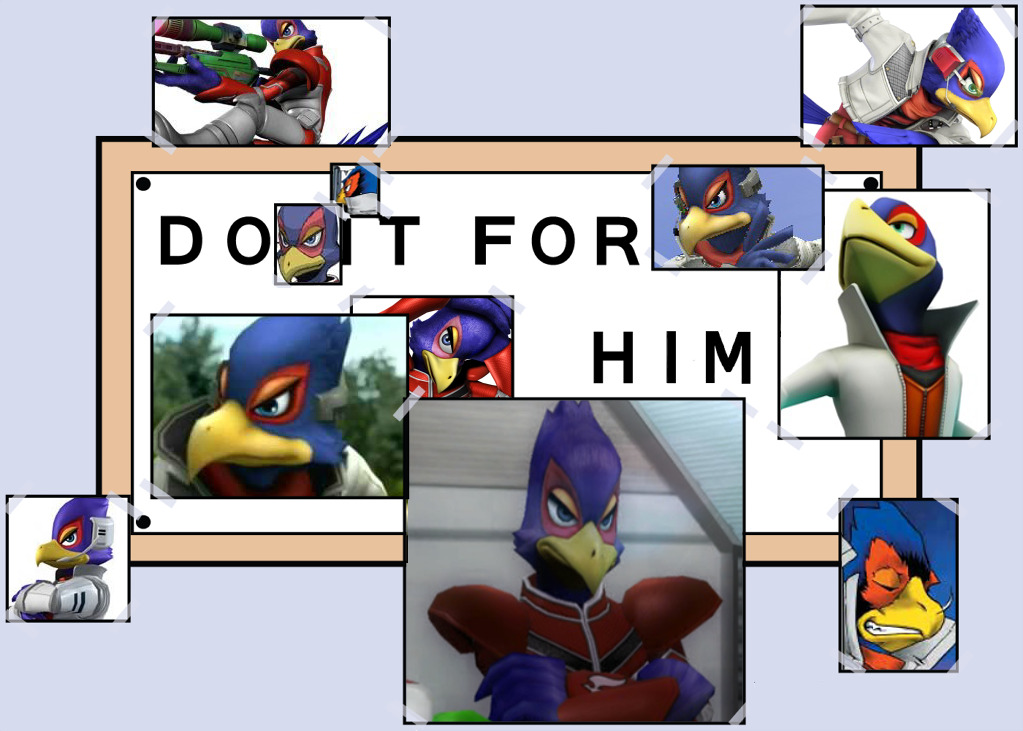 Motivational Star Fox and Star Wolf member collages.