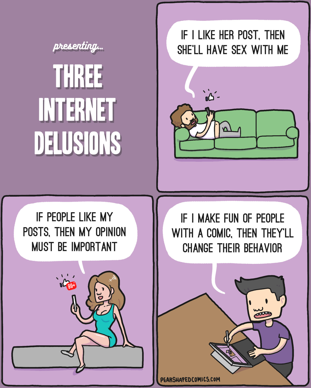 Pear-Shaped Comics