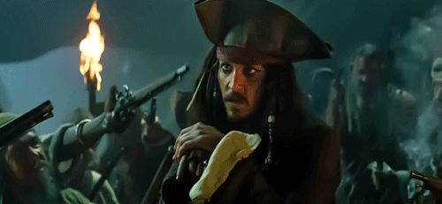 johnnycdeppdaily:Pirates of the Caribbean: The Curse of the Black Pearl Director: Gore Verbinski