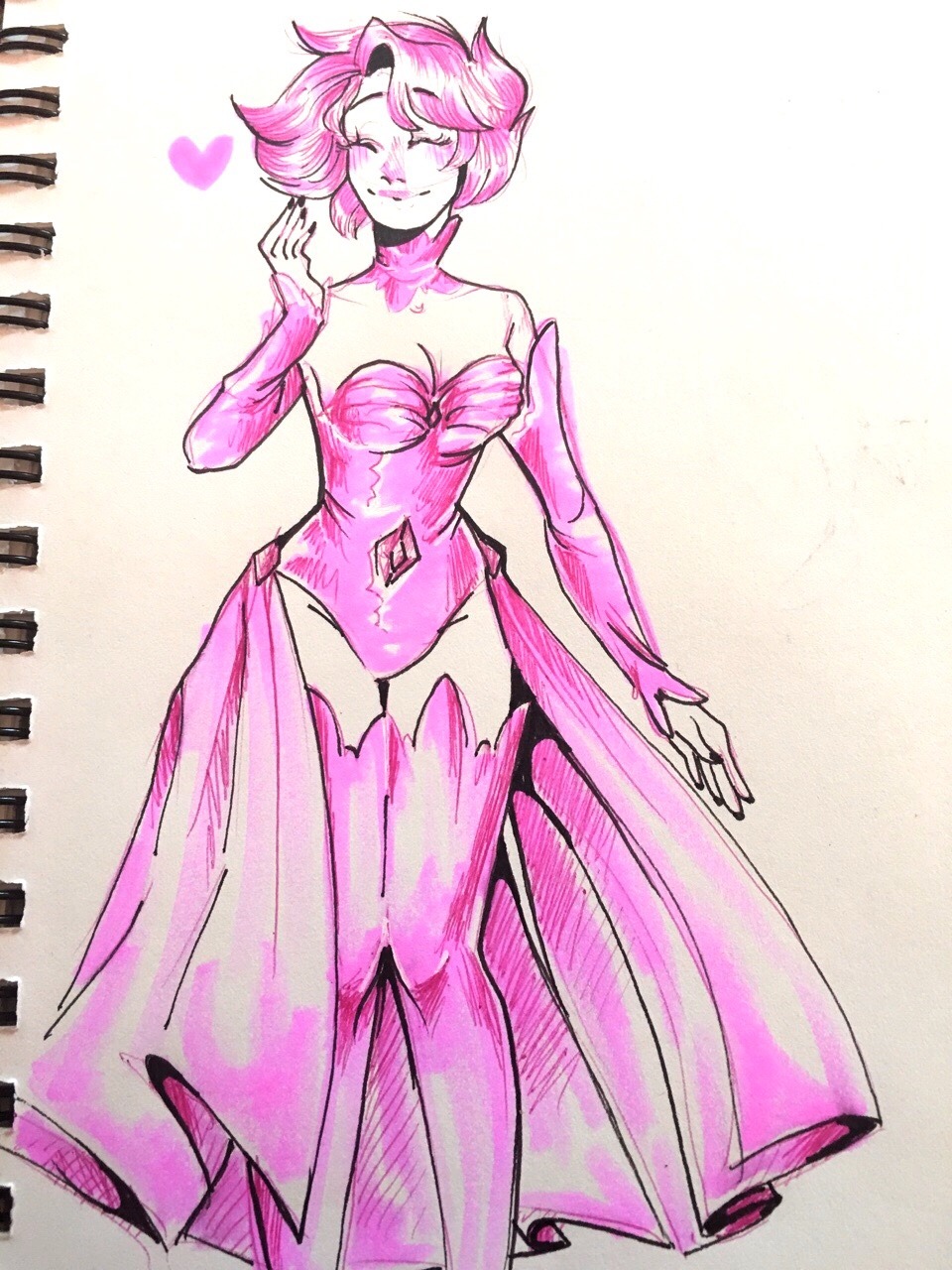 jasper-positivity:  smileyhaili: I love @thegreatclodauthority design of pink diamond!