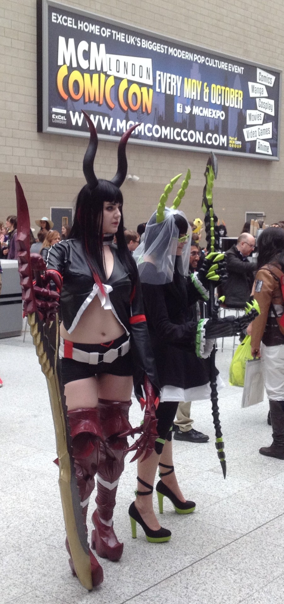 Thought I&rsquo;d post a couple of picture I took at MCM Comic con London in