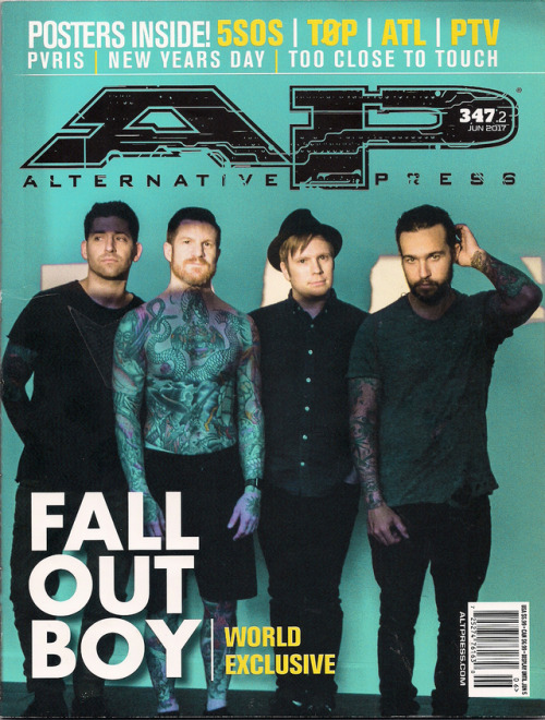 disloyalorder:fall out boy | AP magazine 347.2 |  click to enlarge