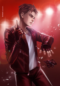 leorenart:leorenart:When the exhibition was soooo good and I feel an urge to draw Otabek XDI edited Yurio’s glove and repost him again.Cheers! 😎😎😎 Happy Halloween and Happy Birthday to Otabek!!! 