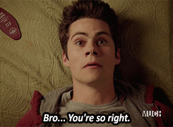 princessfreewill:  Teen Wolf AU- Stiles talks to Scott about his relationship, or lack of relationship, problems… Scott isn’t taking it as seriously as Stiles thinks he is. Fic here (x) 