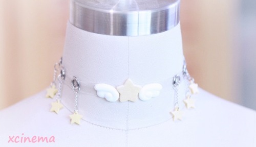 Angel Wing Star Choker $20.00