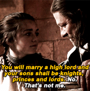 margaery-tyrrell:    game of thrones meme: [5/7] female characters↳ arya stark